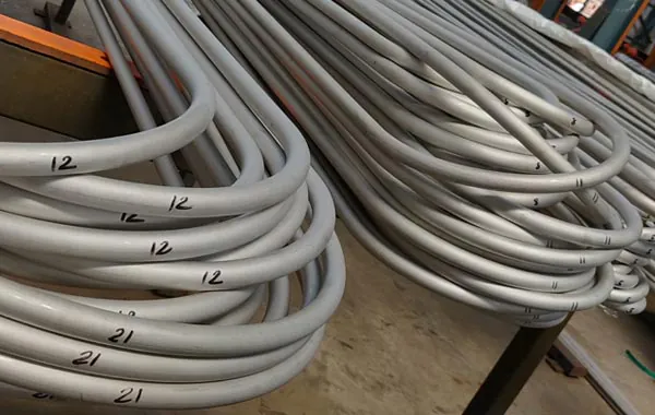 Stainless steel U tubes made by Thaida